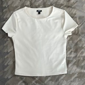 Express Body Contour Short Sleeve Top